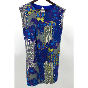 Alice & Trixie Silk Sleeveless Shift Dress M